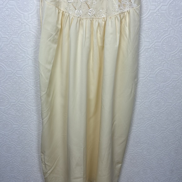 Vintage Victorias Secret Union Tag 70s Gold Label Nightgown Lingerie Slip Dress - Picture 3 of 10